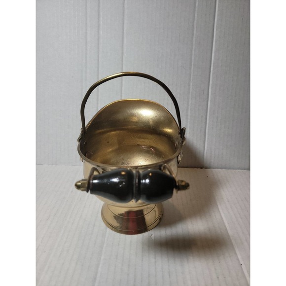 Small Brass/Copper Vintage Coal Scuttle - Picture 4 of 5